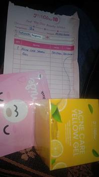 Product Review of JGLOW JELLY SERIES ACNE CARE GEL RED LUMINOUS GEL Berminyak Beruntusan from A**. 0