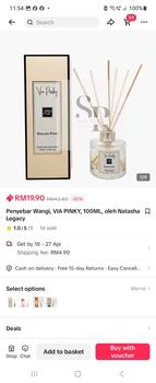 Product Review of Penyebar Wangi, VIA PINKY, 100ML, oleh Natasha Legacy from O**E 0