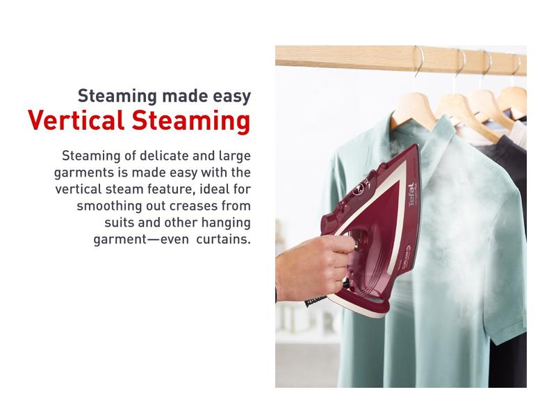 Tefal Steam Iron Ultragliss Plus (Red) FV6820 6
