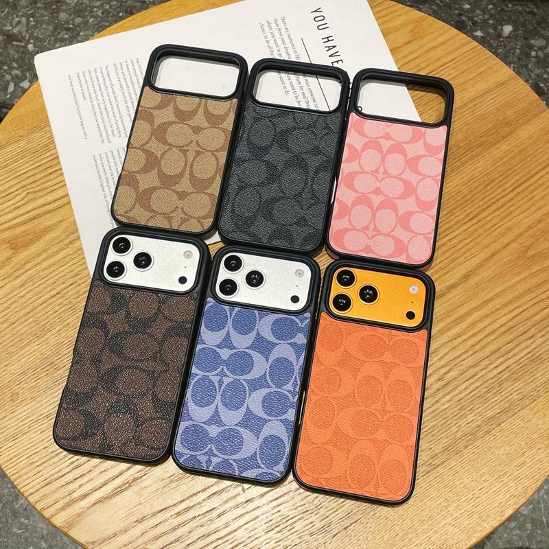 Phù hợp với ốp điện thoại Apple 17 Pro Max, mẫu iPhone 16 Pro mới họa tiết C cổ điển, thiết kế sáng tạo bằng da cho 15 Plus, ốp bảo vệ toàn diện chống rơi đơn giản, thời trang dành cho nữ cho 13 Pro và 14 Pro.