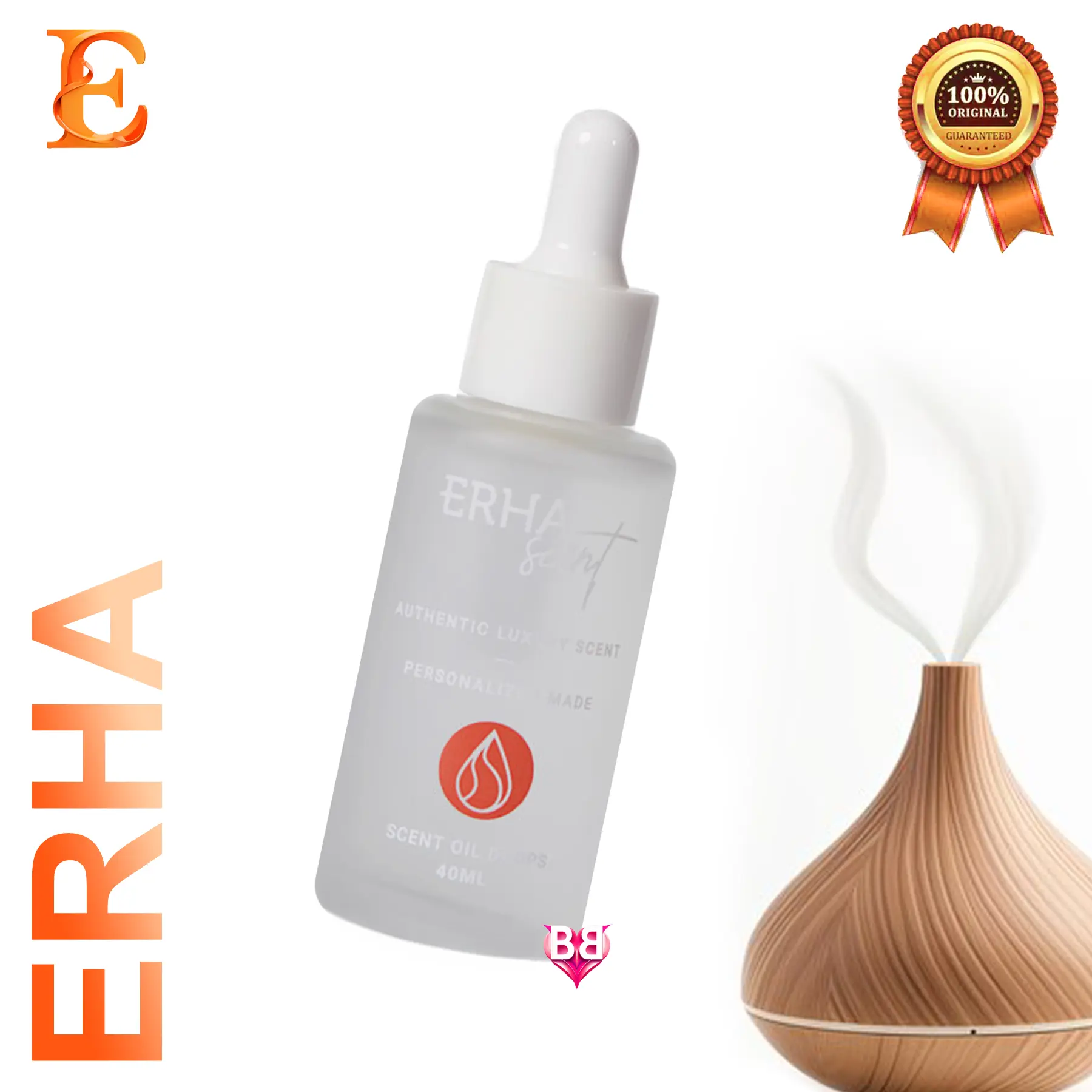 Erha Scent Oil Drops - Minyak Pengharum Ruangan Diffuser ORIGINAL BPOM