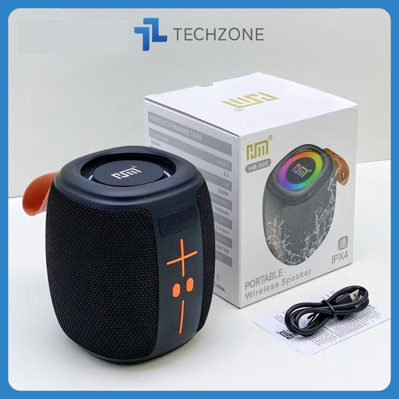 Loa Bluetooth HM-805 Không Dây Công Suất Khủng Âm Hay Bass Căng Âm Thanh Siêu Trầm Chống Nước. Bảo Hành 12 Tháng