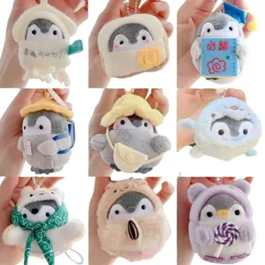 Gantungan Kunci Boneka Pinguin Loli koepen chan Japan bahan halus imut