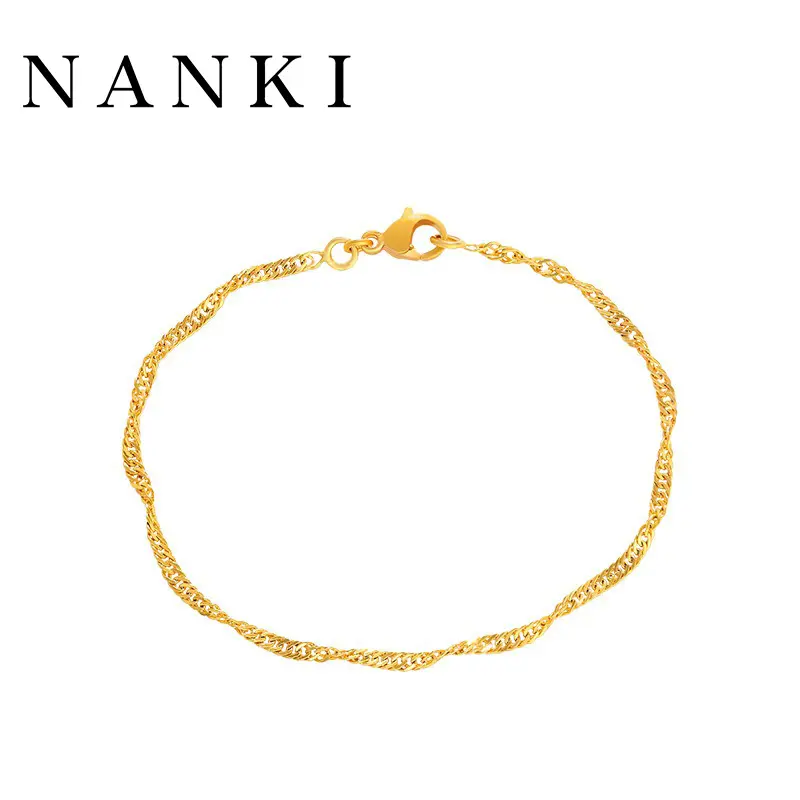 NANKI JEWELLERY Gloden Bells Sounds Bead Chain Bracelet for Women Wedding Engagement Party Jewelry Jingling Bracelets