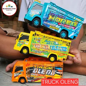 Mainan Truck Oleng Telolet ada lampunya Toys anak Baterai