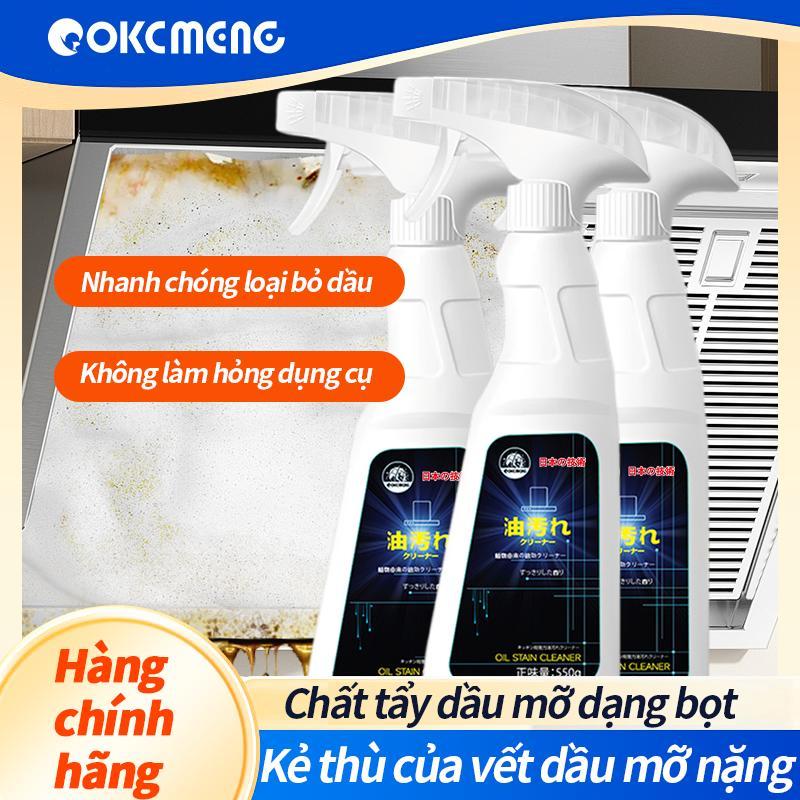 Chất tẩy dầu mỡ OKCMENG dạng bọt – loại bỏ dầu nặng nhanh chóng, an toàn cho…