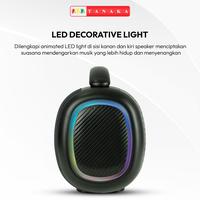 Gambar Tanaka Party Box Oval Speaker Bluetooth Karaoke Wireless Mic Garansi Resmi 1 Tahun Suara Bass Kuat Desain Oval Stylish dari Tanaka Elektronik Indonesia Kota Administrasi Jakarta Pusat 5 Tokopedia