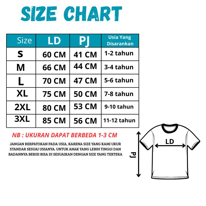 Baju Kaos Anak Perempuan 1-13 Tahun Fashion Anak Perempuan lucu