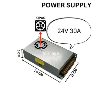 ADAPTOR POWER SUPPLY 24V 30A Fan power supply titanium