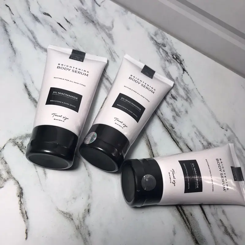 D'SAVIOR Body Serum Brightening Niacinamide 5% Ukuran Travel 50ml - Mencerahkan Memudarkan Bekas Luka 4