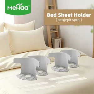 Mehaa Penjepit Sprei Anti Geser Bedlock 4Pcs | Sprei Anti Geser Anti Lepas | Seprai Kencang Untuk Anak Aktif