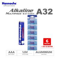 Gambar Hannochs Baterai Alkaline Multipack ( isi 12 Butir) - 1 Renceng - AA / A2 dari Hannochs Official Kab. Tangerang 2 Tokopedia