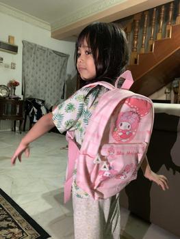 Product Review of B&B Girl Kids Bag Kuromi Cinnamoroll Melody Sanrio Backpack Beg Sekolah School Bag Kindergarten Beg Budak Murah Beg Tadika Taska Beg Kanak-Kanak Melody Bag Hello Kitty Bag Cinnamoroll Bag Women's Bag Cute Cartoon Backpack from S**h ** 1