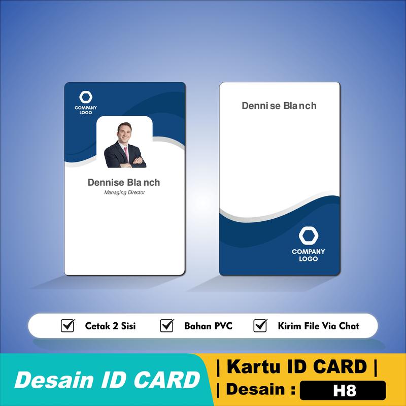 | Cetak | A1-I9 | ID CARD | Desain dan Custom | Edition Desain Bebas dan Cetak UV Printing - Cards 7