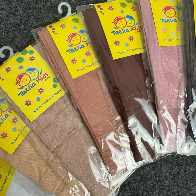Manset Tangan Anak / Manset Tangan Polos / Handsock Tangan Bahan Rayon