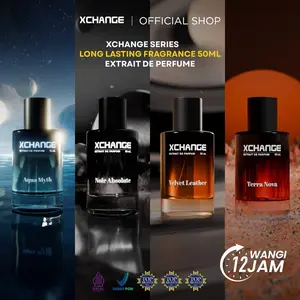 EXTRAIT DE PARFUM by XCHANGE | Parfum Pria 50ml | Wangi Tahan Lama & Elegan