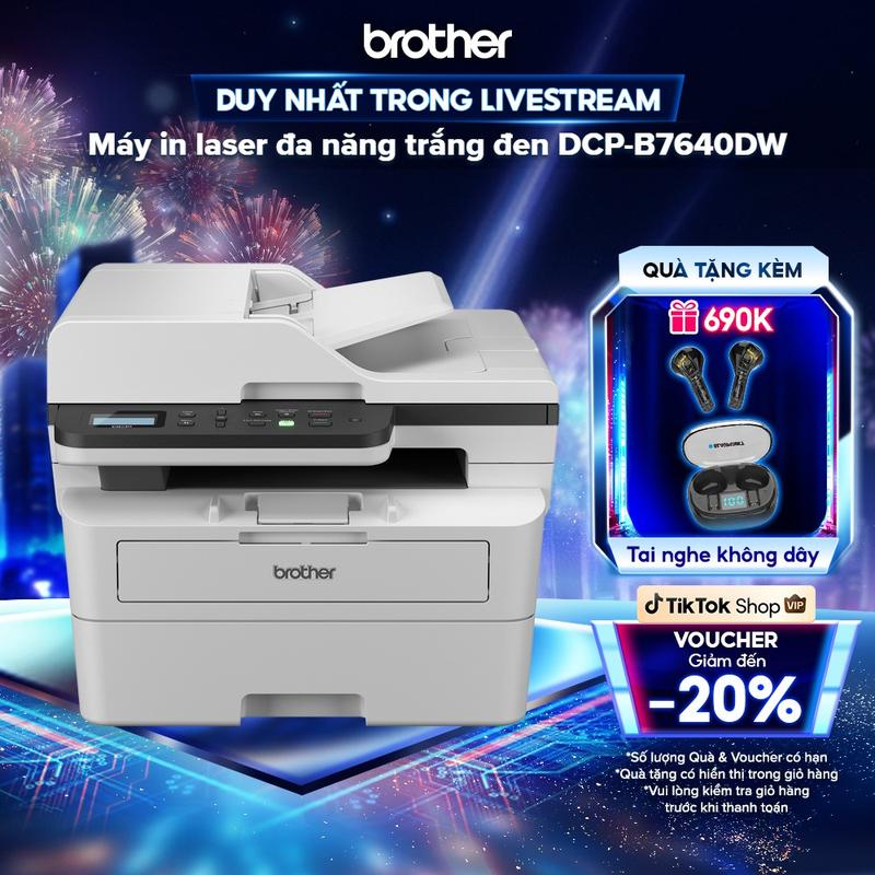 Máy in laser đa năng trắng đen Brother DCP-B7640DW DCP-B7620DW