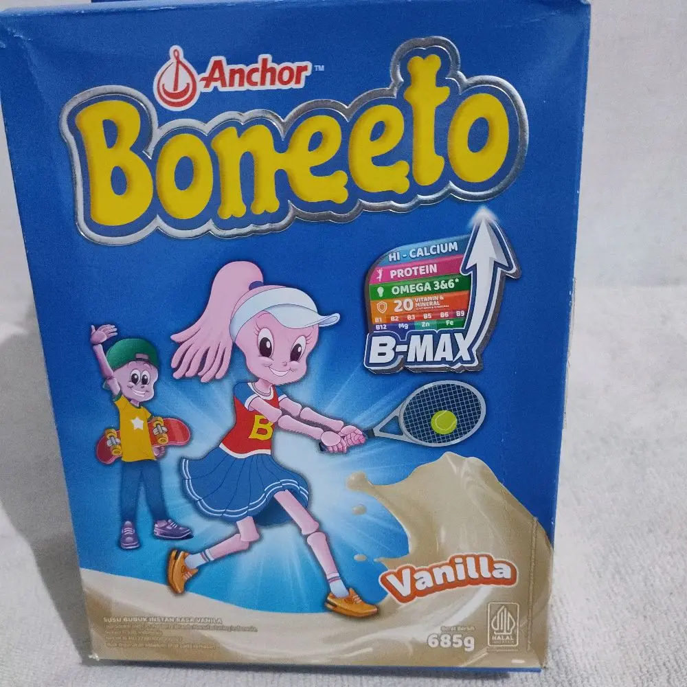 Susu boneeto vanilla 685g