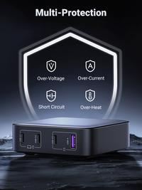 Gambar UGREEN Desktop Charger GAN For Laptop, Macbook, Notebook 4-Port USB + Type C FAST Charging 100W - Desktop GAN 100W dari ASTEROS OFFICIAL Kota Administrasi Jakarta Pusat 4 Tokopedia