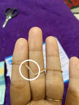 Product Review of Gelang Emas Veeline Bracelet Gold 10K Semar Nusantara from A**7 2