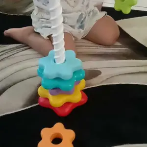 MAINAN EDUKASI ANAK RODA PUTAR SPIN WHEEL  MAINAN EDUKASI MEMASUKKAN RING KE TIANG