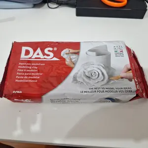 DAS Modelling Clay Tanah Liat Kerajinan Tangan Untuk Prakarya Tanpa Oven PUTIH TERRACOTTA Stone