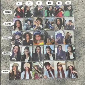 [ READY STOCK ] OFFICIAL PHOTOCARD  PC NEW JEANS HAERIN HANNI DANIELLE MINJI HYEIN HOW SWEET ALBUM