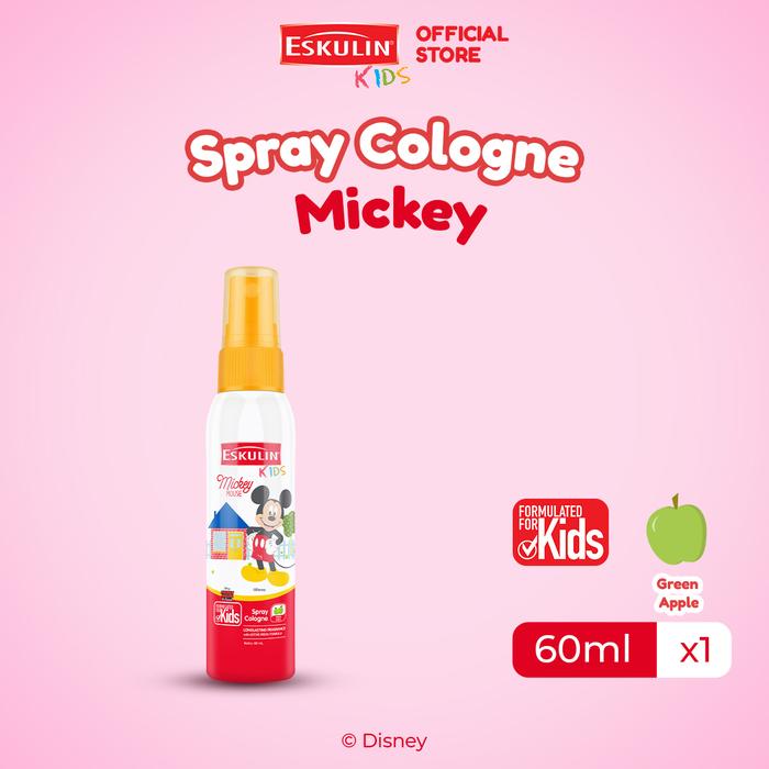 Gambar Eskulin Kids Spray Cologne Mickey 60ml dari Sleek Baby Store Kota Administrasi Jakarta Barat Tokopedia