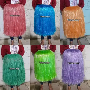 Rok rumbai tali rafia || Rok adat papua untuk tari pentas tersedia ukuran Tk sd dewasa dan jumbo 110 CM