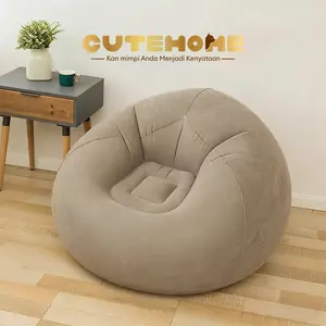 Sofa Bola Tiup Baru Sofa Malas Berkelompok PVC Desain Kreatif Trendi Sofa Malas Portabel yang Harus Dimiliki Furniture dengan Layanan Purna Jual Terbaik Camping Outdoor Kursi Portable Masak Masak