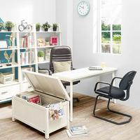 Gambar IFURNHOLIC Bernard Long Desk 140 | Meja Kerja dan Belajar Kayu Minimalis | Meja Makan Aesthetic | Furniture - Ivory, Standar dari iFurnholic Furniture Store Kab. Sidoarjo 5 Tokopedia