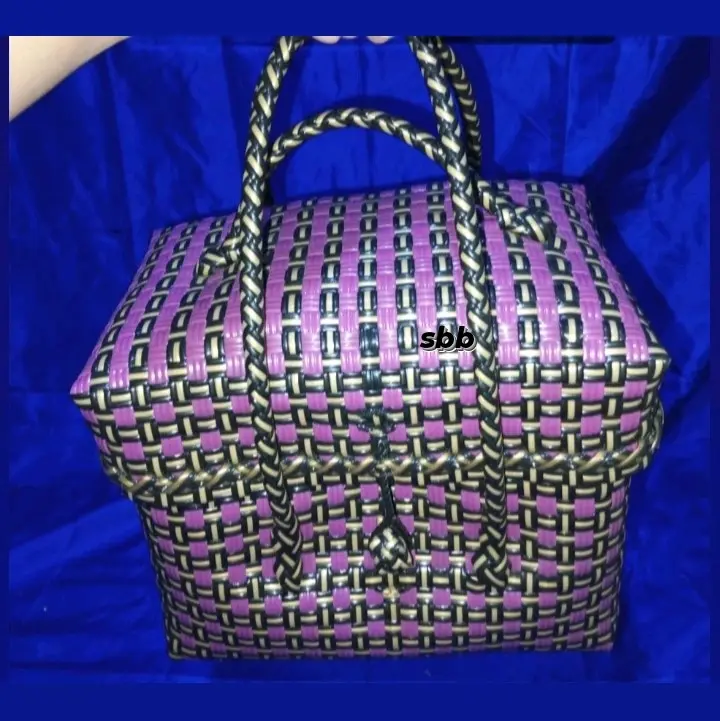 Tas aban-aban bahan Jali 28cm x 16cm x 23cm 3