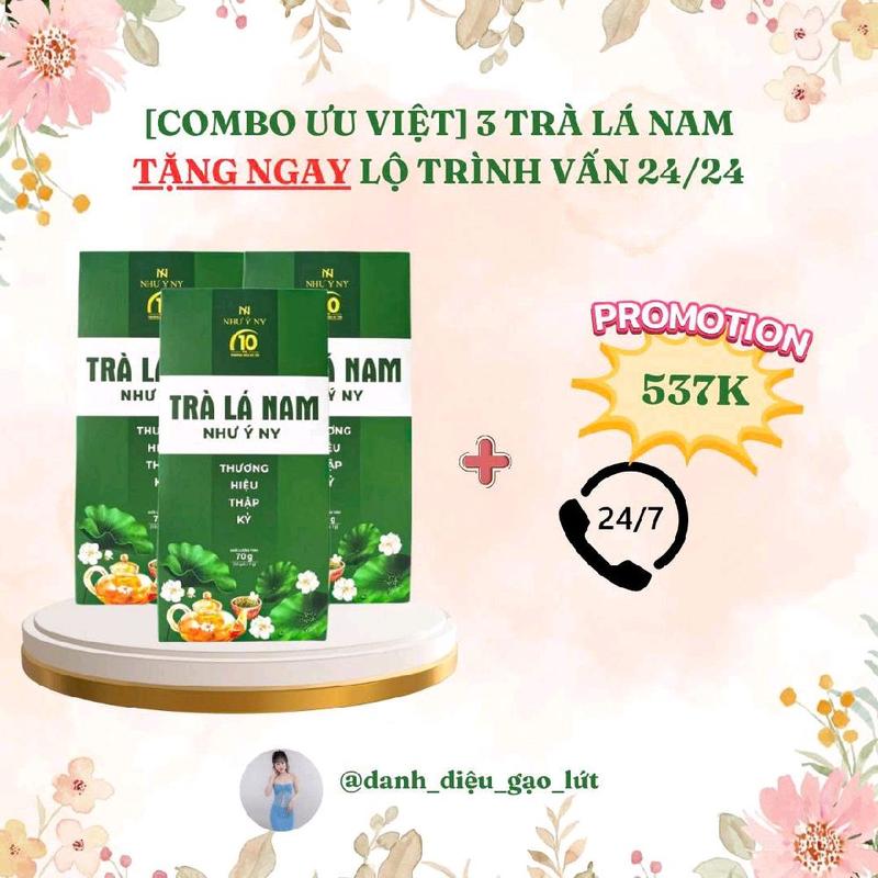  ba hộp trà lá nam như ý ny 