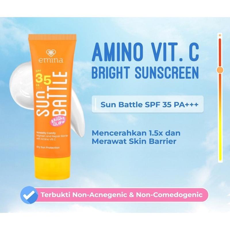 EMINA SUN BATTLE BRIGHT GLOW  SPF 35 PA +++ 4
