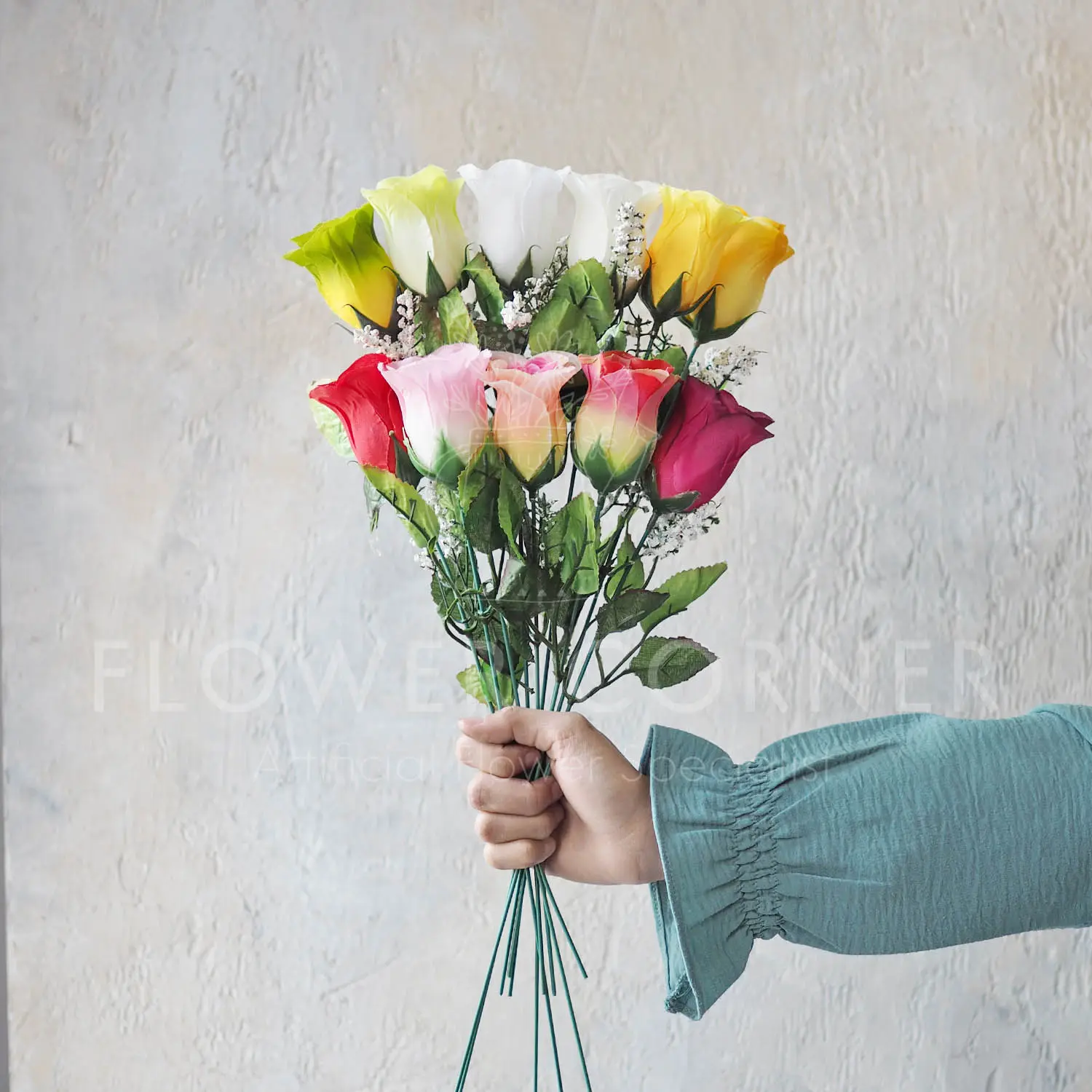 Bunga Artificial Rose Valentine 1 Kuntum (RV001)/(B1792-1)