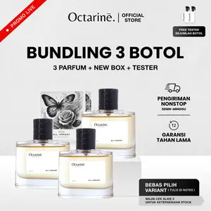 [ PROMO LIVE ] Bundling 3 Botol Parfum 50ml Bebas Pilih Variant - Octarine Perfume