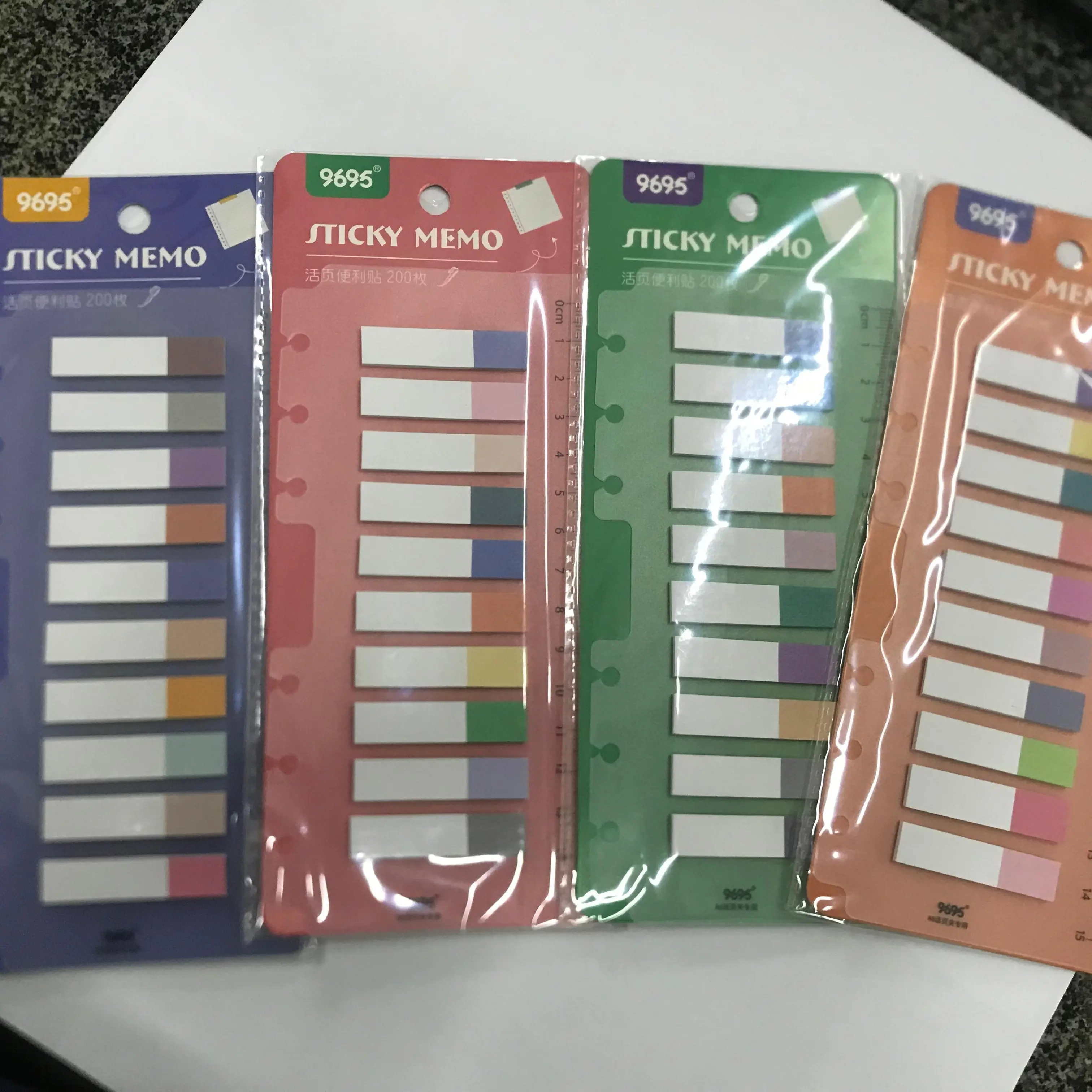 sticky note/pembatas buku merk trifelo 10warna