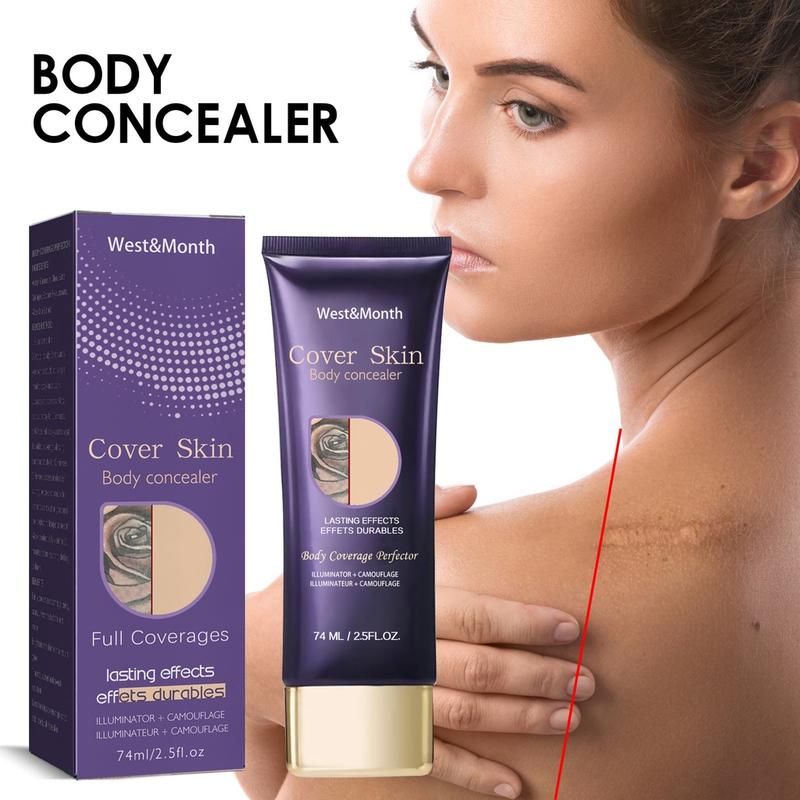 74ml Body Concealer Waterproof Cover Tattoo Scars Birthmarks - TikTok ...