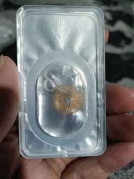 Product Review of Mysticeyes Softlens - Himalaya Brown Russian Brown Olivia Sugar Normal Contact lens Soflen Lensa from c**1 0
