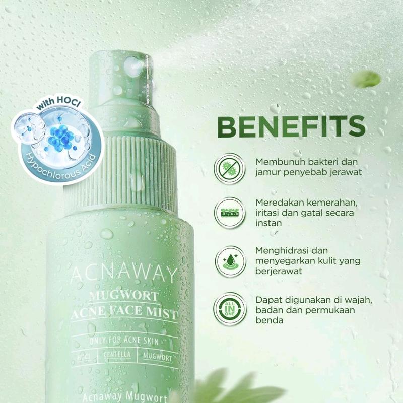 Acnaway Mugwort Acne Face Mist - Shop | Tokopedia