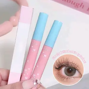 Maskara Curling Pink Blue Natural Waterproof Melentikan Dan Tahan Lama