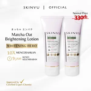 SKINVU WHITENING Glowing Set Bodycare - Bundle 2 Lotion Booster (Serum Infused)