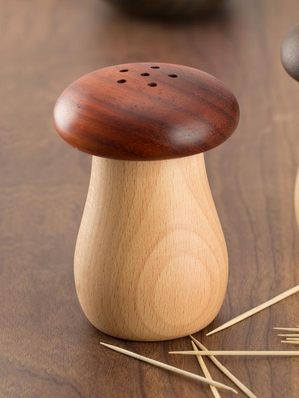 [COD]Tempat tusuk gigi, tempat tusuk gigi dari kayu solid, tempat tusuk gigi dari kayu kenari + beech,Tempat Tusuk Gigi dari Kayu 7