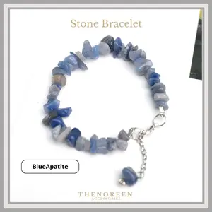 Stone Bracelet/Gelang Batu Alam Asli/ Gelang Batu Wanita/ Gelang Batu Akik/ Gelang Etnik Wanita/ Gelang Amethys Termurah