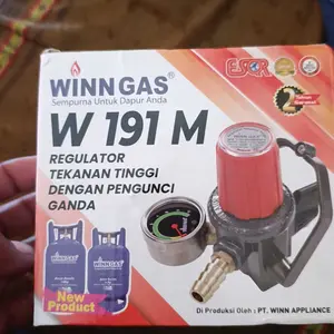 REGULATOR WINN GAS HP W 191 M TEKANAN TINGGI / HIGH PRESSURE  DOUBLE LOCK / PENGUNCI GANDA SUPERIOR BESI [BISA COD]