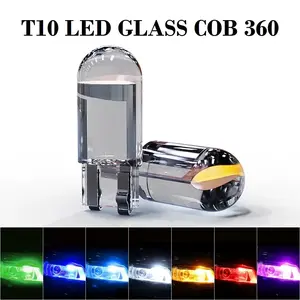 [ 1 PCS ] Lampu LED Sein Sen Senja T10 Resin Full Kaca Lampu Sein Lampu Senja Motor Mobil Truk Pick up