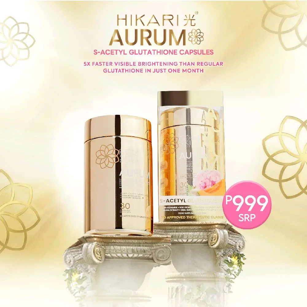 Hikari AURUM S-Acetyl Glutathione Capsules (30 capsules per bottle) - TikTok Shop Philippines Hikari AURUM S-Acetyl Glutathione Capsules (30 capsules per bottle) - TikTok Shop Philippines