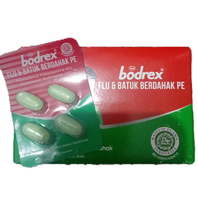 Bdrex Bodrex Flu Batuk untuk Meredakan Gejala Flu dan Batuk Berdahak - Shop ...