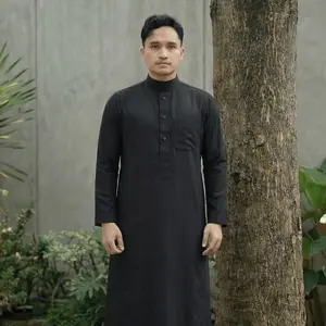 Louzman Rasheed Thobe / Tub / Gamis / Jubah Slimfit Dewasa
