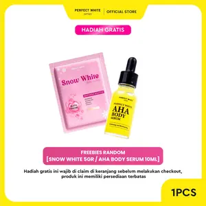 [GWP] [N] PERFECT WHITE AHA Body Serum 10ML / Snow White 5gr [1pcs Random]